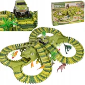 Zabawki konstrukcyjne - AUTO DO TORU SAMOCHODOWEGO DINOZAUR PARK - miniaturka - grafika 1