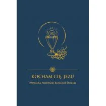 Bryl Damian Kocham Cie Jezu Pami$248tka Pierwszej Komunii niebieska - Religia i religioznawstwo - miniaturka - grafika 1