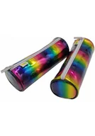 Podręczniki dla gimnazjum - Piórnik saszetka 1 zamek Metallic HAPPY COLOR - miniaturka - grafika 1