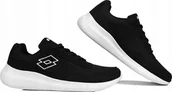 Buty sportowe męskie - Buty Lotto Connect Czarno-białe 2400000U 1110 r 38 - miniaturka - grafika 1