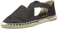 Espadryle damskie - VERO MODA Damskie espadryle Vmlea, czarny - czarny Black - 36 EU - miniaturka - grafika 1