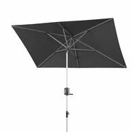 Parasole ogrodowe - KNIRPS APOLL 260 x 165 cm - parasol ogrodowy : Kolor parasola - Ciemnoszary - miniaturka - grafika 1