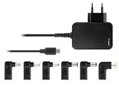 Zasilacze do laptopów - Zasilacz do notebooka TRACER Prime 65W Uniwersalny 7w1 - miniaturka - grafika 1