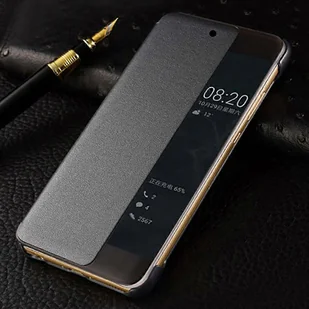 Zastosuj do etui Smart View do telefonu Huawei P20 Lite Auto Sleep Wake Up Etui z klapką do etui na telefon komórkowy Huawei P20Lite Fundas Capa Dl... - Etui i futerały do telefonów - miniaturka - grafika 1