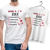 Koszulki męskie - T-Shirt męski biały dla Zięcia Zięć Na Prezent Urodziny Imieniny śmieszny - miniaturka - grafika 1