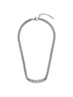 Naszyjniki męskie - Emporio Armani Naszyjnik EGS2906040 Srebrny - miniaturka - grafika 1