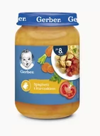 Dania dla dzieci - Nestle Gerber OBIADEK Spaghetti z kurczakiem, po 8 miesiącu - 1 - miniaturka - grafika 1