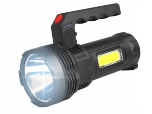 LATARKA SZPERACZ LED + COB + SOLAR AKUMULATORY - Latarki - miniaturka - grafika 1
