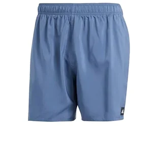 adidas Męskie szorty kąpielowe Solid Clx krótkie spodenki kąpielowe, XS czarne, Czarny, XS - Spodenki damskie - miniaturka - grafika 1