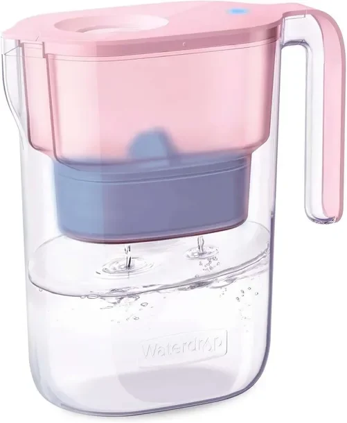 Dzbanek filtrujący wodę alkaliczną Waterdrop z 1 filtrem