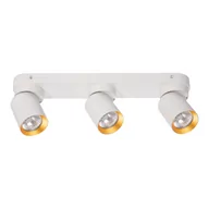 Lampy sufitowe - Andy lampa sufitowa (spot) 3xGU10 biała/złota ML9936 - miniaturka - grafika 1