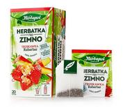 Herbata - Herbapol Herbapol Herbatka na zimno truskawka rabarbar 36 g (20 x 1,8 g) - miniaturka - grafika 1