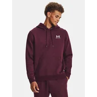 Bluzy męskie - Bluza fitness męska UNDER ARMOUR Icon Fleece Hoodie z kapturem - miniaturka - grafika 1