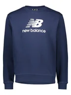 Bluzy męskie - New Balance Bluza "Essentials" w kolorze granatowym - miniaturka - grafika 1