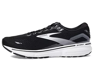 Brooks Damskie tenisówki Ghost 15, czarne/czarnoskóre, perłowe, białe, 7 UK, Black Blackerened Pearl White, 40.5 EU - Trampki damskie - miniaturka - grafika 1