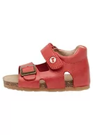Buty dla dziewczynek - Falcotto FALCOTTO BEA skórzane sandały niebieskie, czerwony, 24 EU - miniaturka - grafika 1