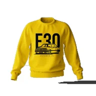 Bluzy męskie - Bluza BMW E30 classic żółta-S - miniaturka - grafika 1