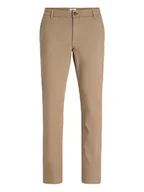 Spodnie męskie - Jack & Jones Chino"Bolton" w kolorze beżowym - miniaturka - grafika 1
