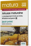 Podręczniki dla liceum - Arkusze maturalne. Matura 2026. Język polski. Zakres rozszerzony - Aleksandra Marzec - podręcznik - miniaturka - grafika 1