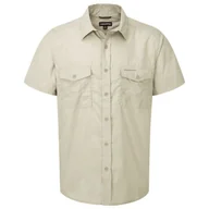 Koszulki sportowe męskie - Koszula męska Craghoppers Kiwi Short Sleeved Shirt Rozmiar: XL / Kolor: beżowy - miniaturka - grafika 1