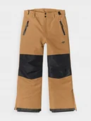 Spodnie narciarskie - Spodnie narciarskie 4F Jr 4FJWAW24TFTRM658 (kolor Brązowy) - miniaturka - grafika 1