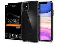 Etui i futerały do telefonów - Spigen Etui Ultra Hybrid do Apple iPhone 11 Crystal Clear + szkło alogy uniwersalny - miniaturka - grafika 1