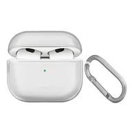 Akcesoria do słuchawek - Apple Uniq Etui UNIQ Glase AirPods 3 clear UNIQ563CL - miniaturka - grafika 1