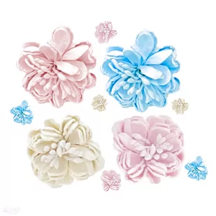 Kamelie Papierowe, 10 Szt., Pastel - Scrapbooking - miniaturka - grafika 1