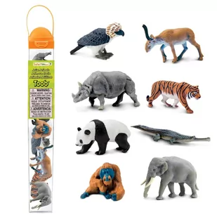 Safari Ltd Figurki zwierząt w tubie Montessori Zwierzęta Azjatyckie - Figurki dla dzieci Safari Ltd Figurki zwierząt w tubie Montessori Zwierzęta Azjatyckie - Figurki dla dzieci - miniaturka - grafika 1