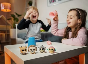 Flockies Figurka Żyrafa Gina FLO0114 - Figurki dla dzieci - miniaturka - grafika 4