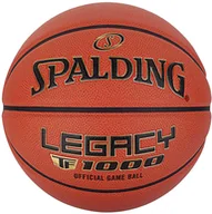 Koszykówka - Spalding Piłka do koszykówki TF-1000 Legacy indoor Logo FIBA + Pompka - miniaturka - grafika 1