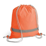 Plecaki worki - Worek ze sznurkiem, 210D pomarańczowy - miniaturka - grafika 1