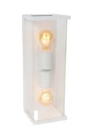 Lampy ogrodowe - Claire kinkiet ogrodowy elewacyjny 2xE27 biały 27883/02/31 - miniaturka - grafika 1