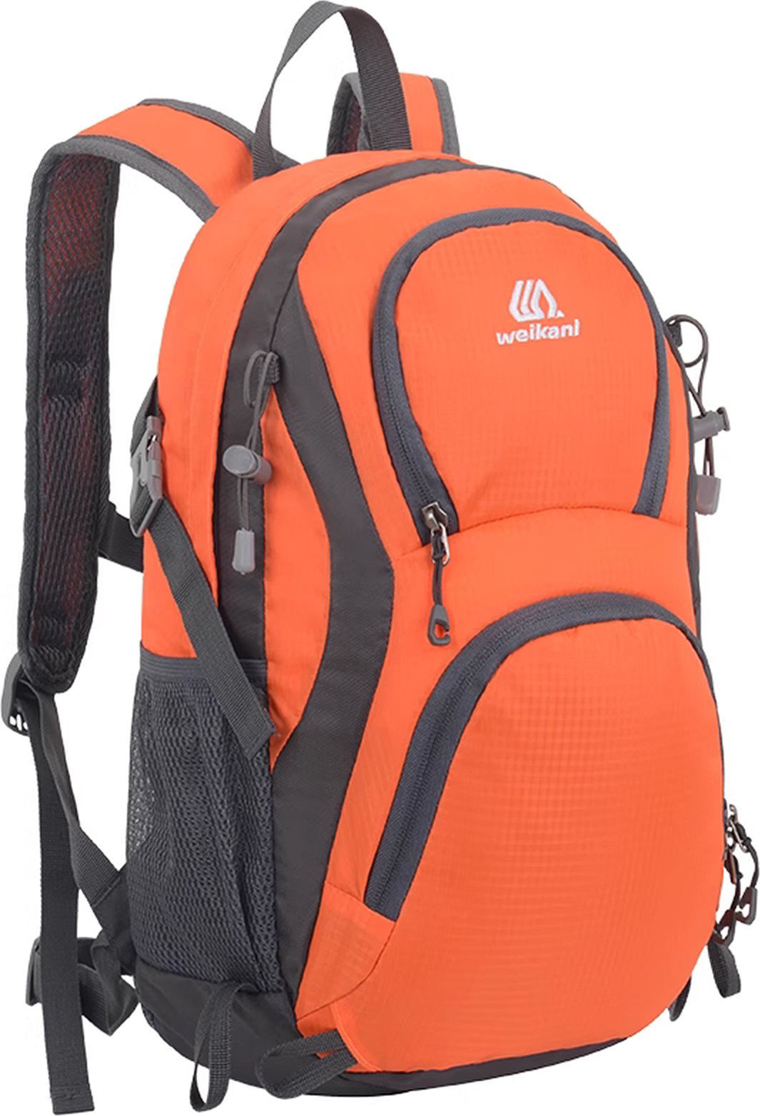 Torba outdoorowa Weikani 20L, plecak rowerowy, plecak turystyczny, plecak podróżny, wodoodporny, pomarańczowy