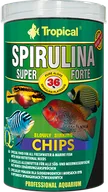 Pokarm dla ryb - Tropical Super Spirulina Forte Chips 100ml 60573 - miniaturka - grafika 1