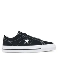 Sneakersy męskie - Sneakersy Converse Cons One Star Pro Suede 171327C Czarny - miniaturka - grafika 1