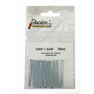 Gwóźdź hartowany 1.4x40 mm (30 szt.) - Gwoździe - miniaturka - grafika 1