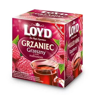 Herbata Loyd Grzaniec Grzeszny o smaku malinowym 10x3g - Herbata - miniaturka - grafika 2