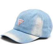 Czapki damskie - Guess Jeansowa bejsbolówka - miniaturka - grafika 1