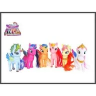 Figurki dla dzieci - Jednorożec z ruchomą głową 13cm 6-rodzajów - miniaturka - grafika 1