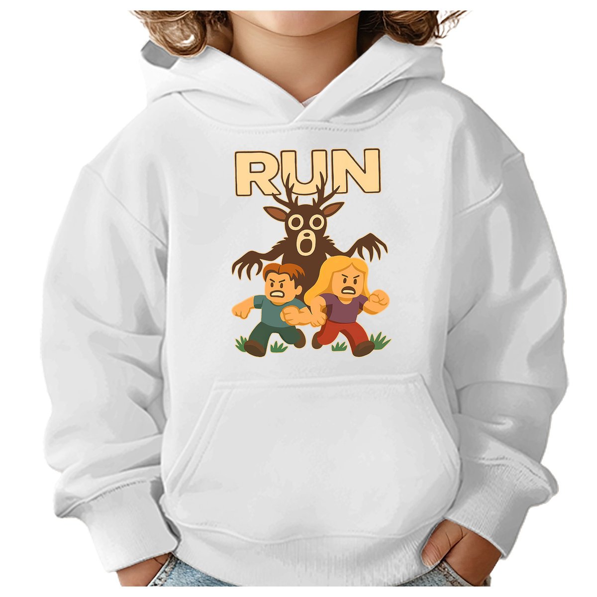 BLUZA DZIECIĘCA Z KAPTUREM 99 NOCY W LESIE ROBLOX 146-152 PREZENT