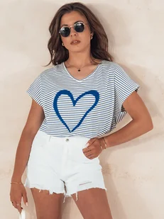 Szorty jeansowe damskie VERONA białe Dstreet SY0401-XL - Spodenki damskie - miniaturka - grafika 1