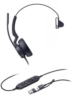 Yealink UH46 Mono Teams USB-C/A - Słuchawki - miniaturka - grafika 1