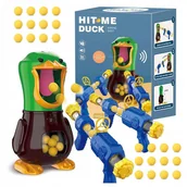 Gry planszowe - Głodna Kaczka Strzelanie Do Celu 2 Pistolety Kulki - miniaturka - grafika 1