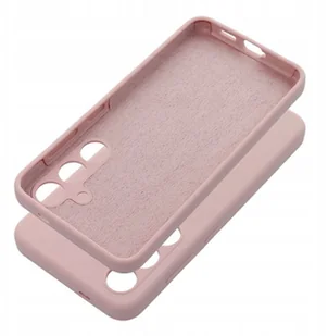 Futerał SILICONE 2mm do SAMSUNG A36 5G pudrowy róż - Etui i futerały do telefonów - miniaturka - grafika 1