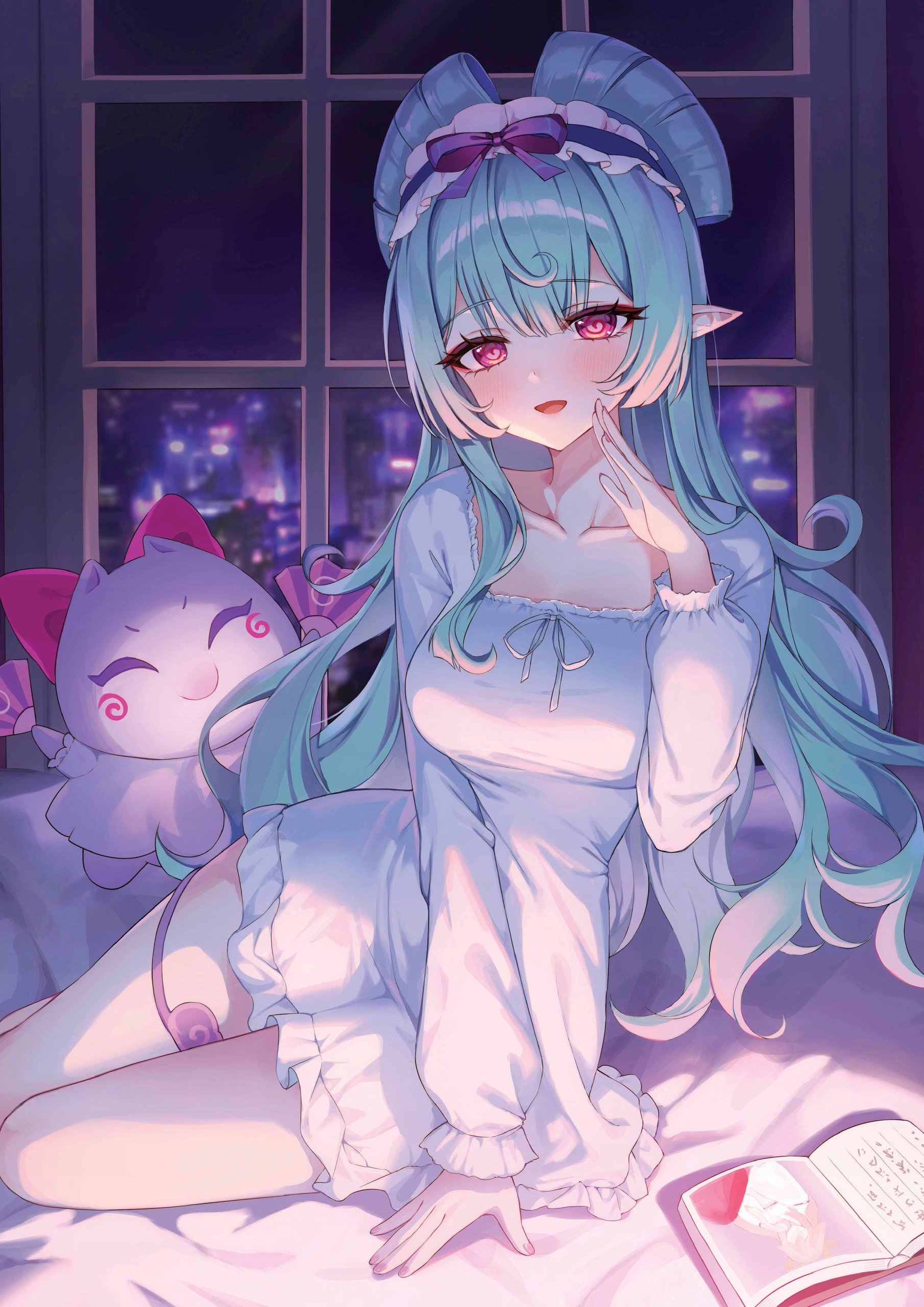 Plakat A3 Genshin Impact Anime Gra Yumemizuki Mizuki
