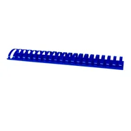 Grzbiety do bindownic - PBS Connect Polska Connect, plastikowe grzbiety do bindowania, 51 mm, niebieskie, 50 sztuk - miniaturka - grafika 1