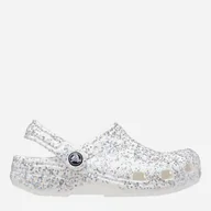 Buty dla dziewczynek - Croksy dziecięce Crocs Classic Starry Glitter Clog TCR208620 25-26 Białe (196265333073) - miniaturka - grafika 1