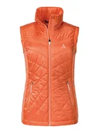 Kamizelki damskie - Schöffel Kamizelka hybrydowa "Stams" w kolorze pomarańczowym - miniaturka - grafika 1