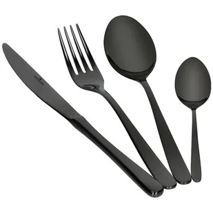Lumarko Komplet 24szt Sztućców Zwieger Vesper Black  - Zestawy sztućców - miniaturka - grafika 1